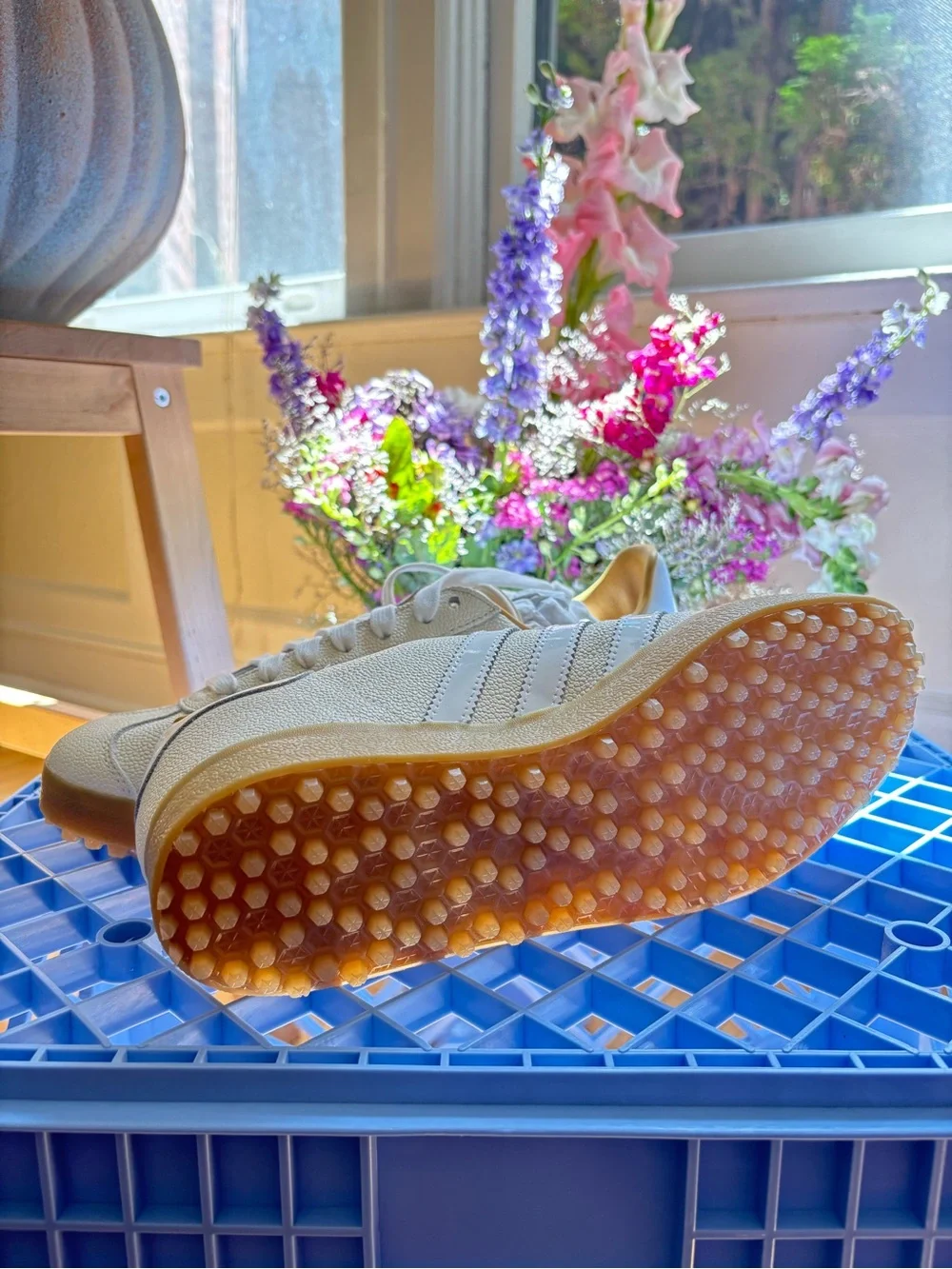 unisex adidas gazelle lux spikeless golf shoes